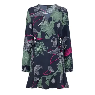 Vero Moda - "Jane" Wickelkleid für Damen (Schwarz)