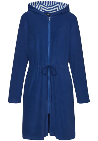 LASCANA - vivance dreams VD terry bathrobe royalblue - Gr. - 44/46