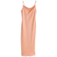 Next Satinkleid Satin-Brautjungfernkleid mit Rückenausschnitt (1-tlg)
