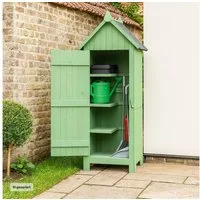 HTI-Living Garten-Geräteschrank Gartengeräteschrank aus Holz, BxT: 53x45.5 cm, (Stück, 1 St., 1 Geräteschrank ohne Dekoration), Bitumendach Outdoor