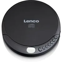 Lenco CD-010 CD-Player (Tragbarer CD-Spieler, LCD, inkl. Kopfhörer & USB-Kabel)