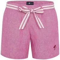Polo Sylt Shorts mit Gürtel aus Stoff