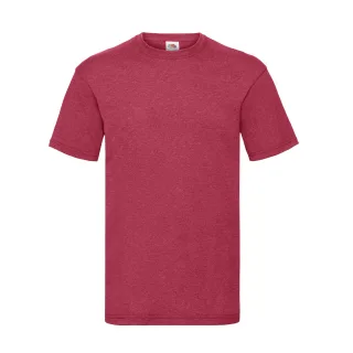 Fruit of the Loom - "Valueweight" T-Shirt für Herren (Vintage Heather Red)