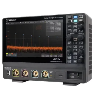Siglent SDS1204X-HD Oscilloscope 200MHz Bandwidth 4 Channels 2GSa/s Sampling Rate 12-bit High Resolution TFT-LCD Touch S