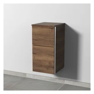 Sanipa 3way Unterschrank mit 2 Auszügen, Eiche-Tabak, BR14250 BR14250