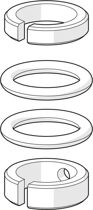 Hansa Auslaufdichtung HANSA 1020543V, 1020543V 1020543V