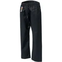 KWON Sporthose Karatehose Traditional 8UZ schwarz Kampfsporthose Hose Karate Kung Fu (100% Baumwolle, 1er Pack) Größen 110 - 210 cm, Kinder Erwachsene