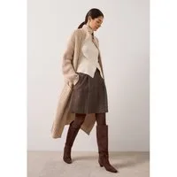 MORE&MORE Strickjacke trendiger, kuscheliger Strickmantel