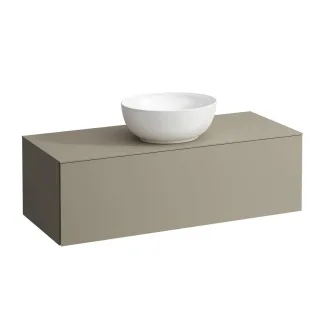 LAUFEN Waschtischunterschrank und Waschtischplatte ALESSI 500x1200x370 H4303110972701