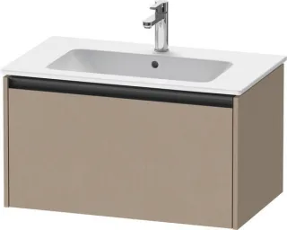 Duravit Ketho.2 Waschtischunterbau wandhängend Leinen Matt 810x480x440 mm - K25063075750000 K25063075750000