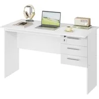 Woltu Schreibtisch, Computertisch 120x60cm Bürotisch PC Tisch, Kinder Arbeitstisch