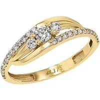 Amor Fingerring, mit Zirkonia (synth)