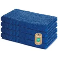 Lavea Handtuch Lavea® 4er Set Handtücher 50x100 cm, Elena Frottiererie, 100% Baumwolle (4er Set), 500 g/m² Frottier, weich & saugstark, pflegeleicht