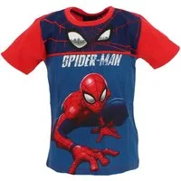 MARVEL Print-Shirt Marvel Spiderman Kinder Jungen T-Shirt Kurzarm Shirt 100% Baumwolle, Gr. 98 bis 128