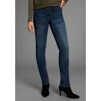 Arizona Comfort-fit-Jeans mit Keileinsätzen niedrige Leibhöhe