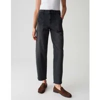OPUS PANTS Relax-fit-Jeans MELLY FREE Barrel Jeans mit Powerstretch Mid Rise