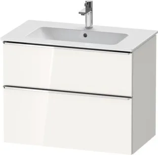 Duravit D-Neo Waschtischunterbau wandhängend Weiß Hochglanz 810x462x625 mm - DE4362010220000 DE4362010220000