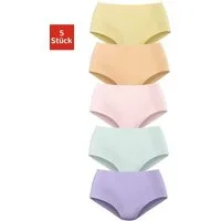 petite fleur by Lascana Taillenslip (5er-Pack) aus elastischer Baumwoll-Qualität