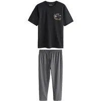 Next Pyjama Schlafanzug aus Jersey, Halloween (2 tlg)