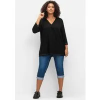Sheego Jeansshorts Stretch-Jeans