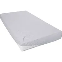 Primera Spannbettlaken Mako-Feinjersey Spannbetttuch, Mako-Jersey, Gummizug: rundum, (1 Stück), Geeignet für Standardmatratzen bis 22 cm, 100% Baumwolle