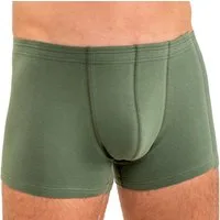 HERMKO Boxer 8900 (Pack, 2er) Bio-Baumwolle/Elastan figurbetont ohne Eingriff hergestellt in EU