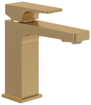 Villeroy & Boch Waschtischarmatur Architectura Square 50x161x165mm o Ablaufgarnitur Brushed Gold TVW12500400076