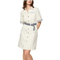 Marc Cain Jeanskleid Salty Breeze Premium Damenmode maritim, A-Linie