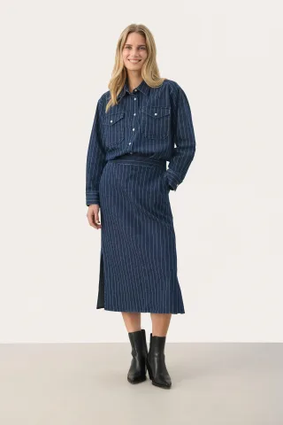 Denimrock Stripe Dark Denim dark blue