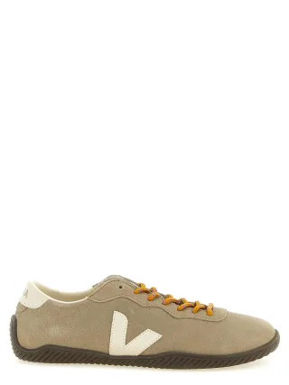 Veja Graue Kalbsleder Sneakers