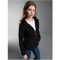 Trigema Sweatjacke TRIGEMA Jacke mit funkelnden Strass-Steinen (1-tlg)