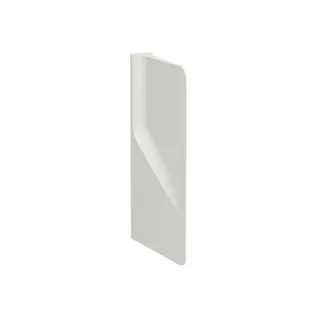 LAUFEN keramische Urinaltrennwand Val, 370x85x690 schwarz glänzend, H8472800200001 H8472800200001