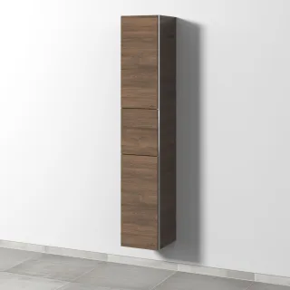 Sanipa 3way Hochschrank mit 2 Türen und 1 Auszug, Eiche-Arizona BR10080