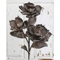Kunstzweig Deko Kamelien Zweig Rania, braun, 95cm, Ø20cm Kamelie, artplants, Höhe 95.0 cm