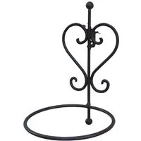 Deko-Impression Wanddekoobjekt Verzierter Topfhalter, Wandhalter, Eisen, Blumenhalter, Wanddekoration (1 St)