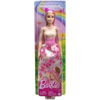 Mattel® Stehpuppe Mattel HRR08 - Barbie - Royal-Puppe mit Haaren in blond und pink