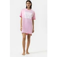 Mey Nachthemd Mey Damen Nachthemd kurzarm Serie Solid Love (1-tlg) Modernes Nachthemd mit Print, weiche Baumwolle