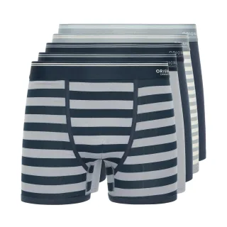 Crosshatch - "Linatrix" Boxershorts für Herren (5er-Pack) (Blau)