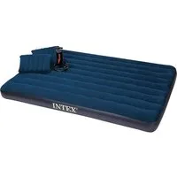Intex Luftmatratze Intex 64765 Dura-Beam Luftbett (L x B x H) 203 x 152 x 25 cm Blau