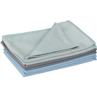 relaxdays Spültuch Mikrofasertücher 40x60cm 6er Set, (6-tlg), Farbmix 1