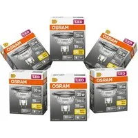 Osram LED-Leuchtmittel Osram LEDSMR163536 3,4W/827 12V GU5.3 – Dimmbar, Warmweiß (6er-Pack), 6 St.