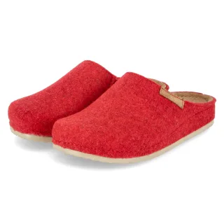 Kaerlek Pantoffeln NANA  Rot - Gr. 37 -  Leder und Textil