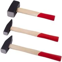 BOOMET Hammer Schlosserhammer (1-St., 1000g), Schmiedehammer Pflasterhammer Eisenhammer Nageln