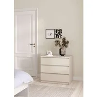 Home affaire Kommode Naia, Modern, mehrere Farben,abgerundete Schubladenkanten auf Metallgleiter