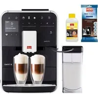 Melitta Kaffeevollautomat Barista T Smart® F 83/0-102, schwarz, 4 Benutzerprofile& 18 Kaffeerezepte, nach italienischem Originalrezept