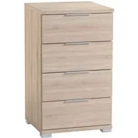 PREISBRECHER Nachtkommode Smilla, in Eiche Sonoma, Melamin - 46x79x42cm (BxHxT)