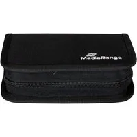 Mediarange Mediarange Tasche für 10 USB Sticks und 5 SD Speicherkarten in schwarz USB-Stick