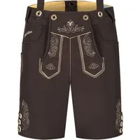 Steigenhöfer Manufaktur Trachtenhose Lukas Softshellhose mit Trägern – Lederhose Herren Stil Tracht Atmungsaktiv - Schnell trocknend - Wasser- und windabweisend