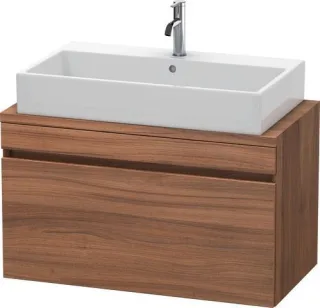 Duravit DuraStyle Konsolenwaschtischunterbau wandhängend Nussbaum Matt 900x478x512 mm - DS530307979 DS530307979