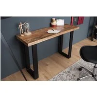 riess-ambiente Konsolentisch IRON CRAFT 115cm natur / schwarz, Massivholz · Konsole · Schreibtisch · Mango